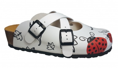 MEDI WALK - BUBAMARE povišene križne bubamare bijele